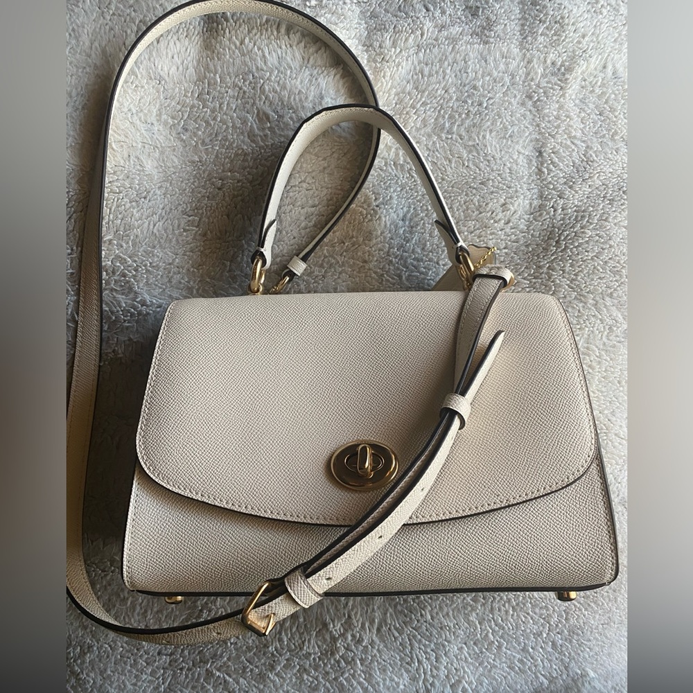 Coach Cream Crossbody Bag